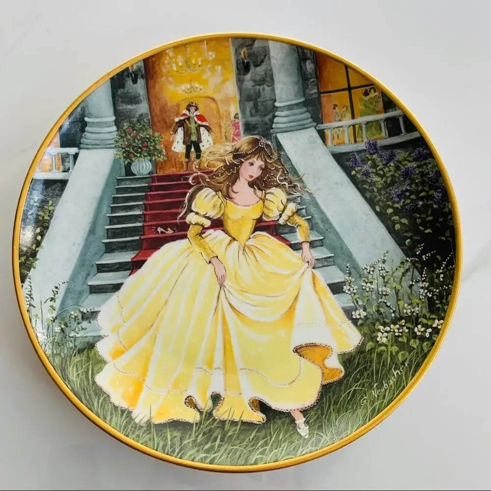 Vintage German Cinderella Plate